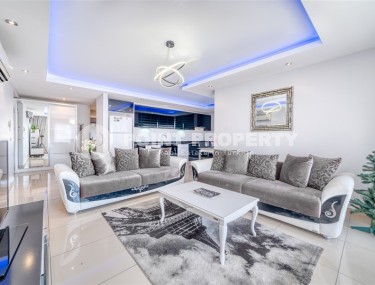 Apartment with modern design, furniture and household appliances, on the 3rd floor in a comfortable residential complex, with swimming pools, a cinema and bowling alley-id-6690-photo-2