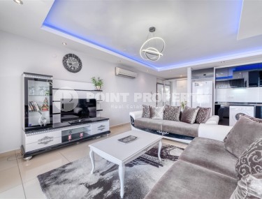 Apartment with modern design, furniture and household appliances, on the 3rd floor in a comfortable residential complex, with swimming pools, a cinema and bowling alley-id-6690-photo-3