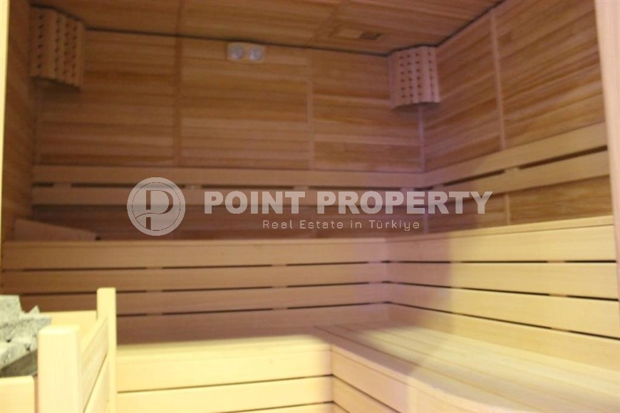 Apartment with modern design, furniture and household appliances, on the 3rd floor in a comfortable residential complex, with swimming pools, a cinema and bowling alley-id-6690-photo-17