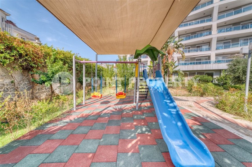 Apartment with modern design, furniture and household appliances, on the 3rd floor in a comfortable residential complex, with swimming pools, a cinema and bowling alley-id-6690-photo-23