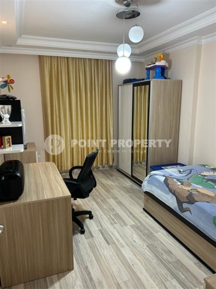 Комфортабельная квартира 2+1, с двумя застекленными балконами, в 850 метрах от моря, в спокойном районе Аланьи - Тосмур-id-6693-фото-5