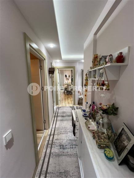 Просторная квартира 2+1, на площади 105 м2, в доме с бассейном и садом, в центре Аланьи-id-6696-фото-6