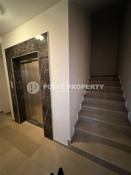 Просторная квартира 2+1, на площади 105 м2, в доме с бассейном и садом, в центре Аланьи-id-6696-фото-9