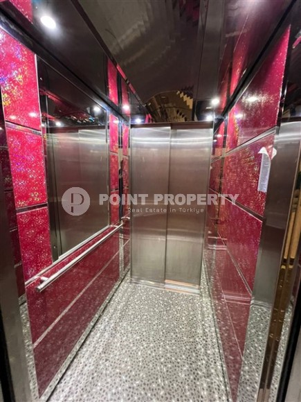 Просторная квартира 2+1, на площади 105 м2, в доме с бассейном и садом, в центре Аланьи-id-6696-фото-10