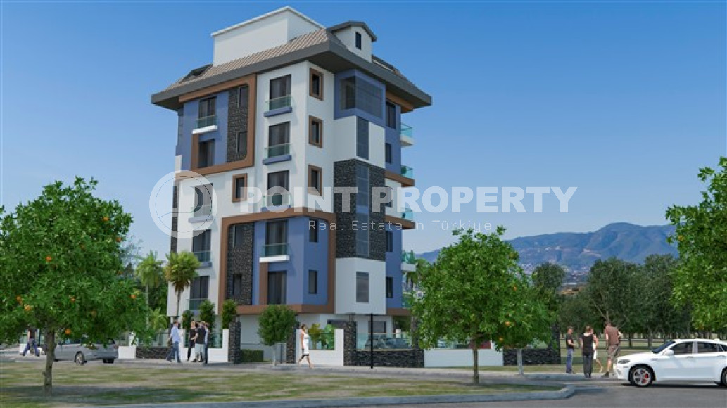 Apartments in a complex at the final stage of construction in the elite area of Kargicak-id-1525-photo-1