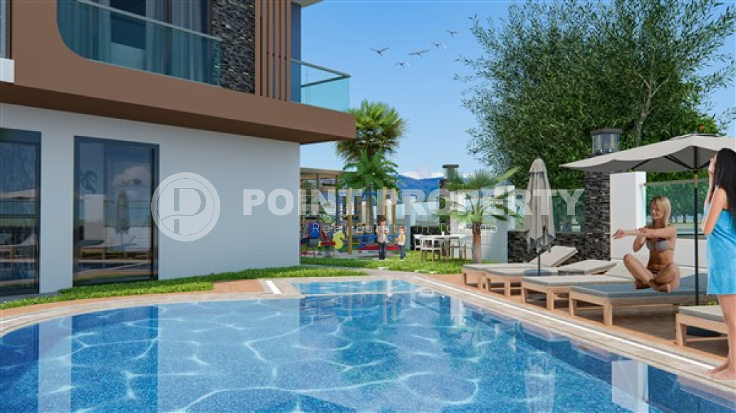 Apartments in a complex at the final stage of construction in the elite area of Kargicak-id-1525-photo-3