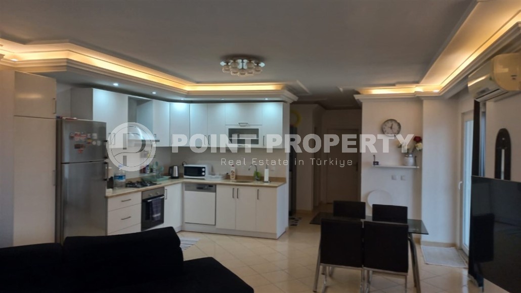 Comfortable apartment with modern design, furniture and household appliances, 900 meters from the sea, in a quiet area of Alanya - Cikcilli-id-6701-photo-2
