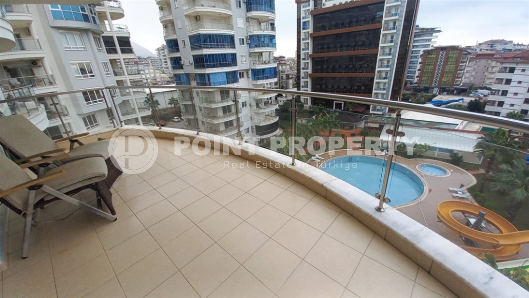 Comfortable apartment with modern design, furniture and household appliances, 900 meters from the sea, in a quiet area of Alanya - Cikcilli-id-6701-photo-9