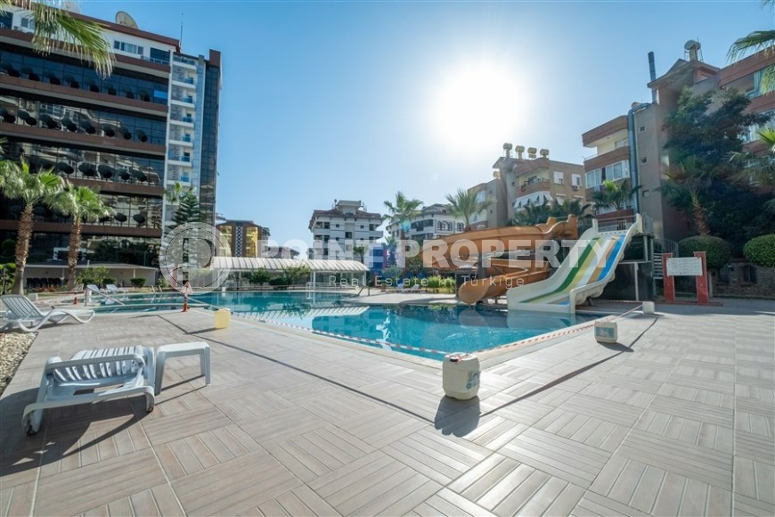 Comfortable apartment with modern design, furniture and household appliances, 900 meters from the sea, in a quiet area of Alanya - Cikcilli-id-6701-photo-14