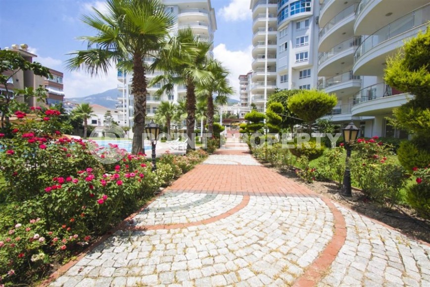 Comfortable apartment with modern design, furniture and household appliances, 900 meters from the sea, in a quiet area of Alanya - Cikcilli-id-6701-photo-17
