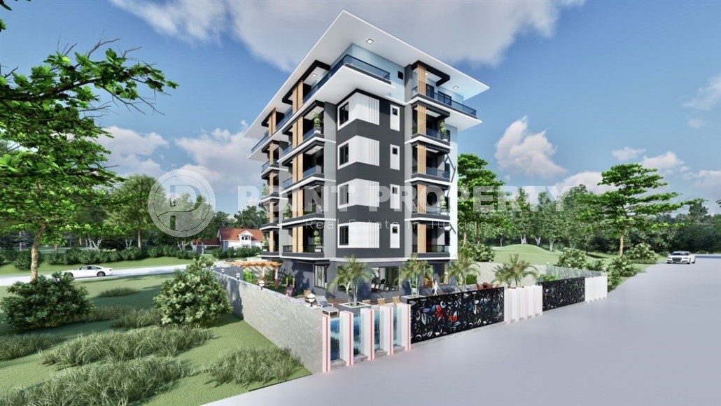 Компактная квартира 1+1, на 2-м этаже в резиденции на завершающем этапе строительства, в 1700 метрах от моря-id-6703-фото-2