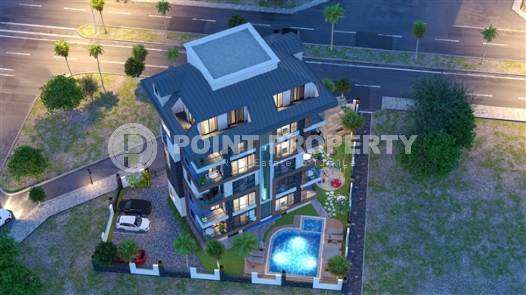 Apartments in a complex at the final stage of construction in the elite area of Kargicak-id-1525-photo-11