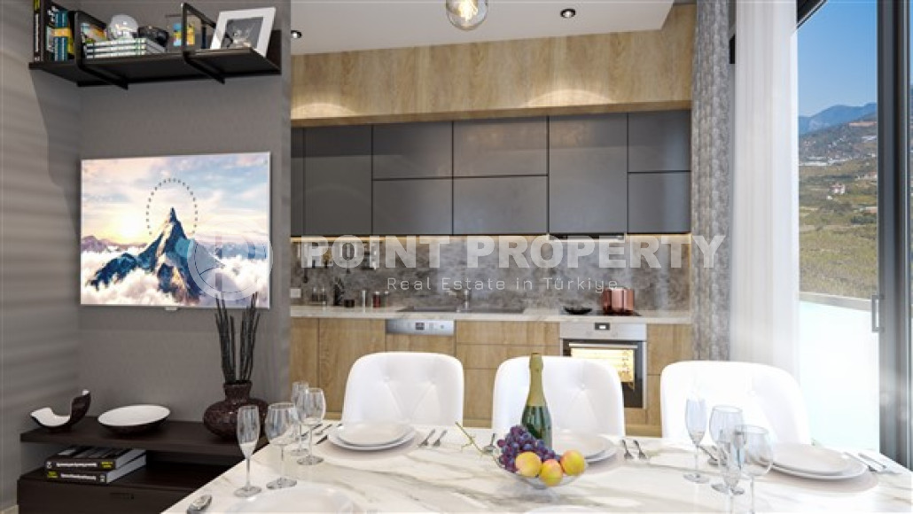 Apartments in a complex at the final stage of construction in the elite area of Kargicak-id-1525-photo-18