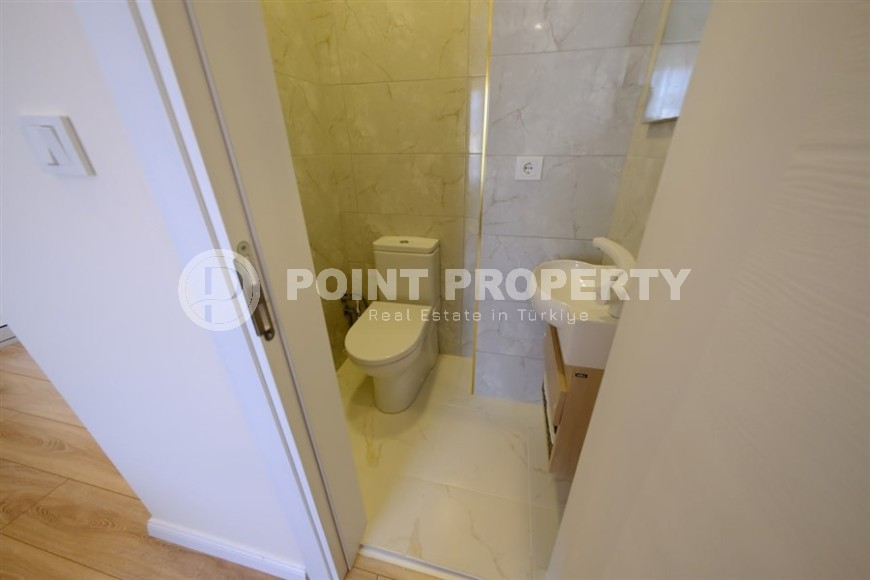 3-storey twin villa 450 meters from the sea, in a prestigious, picturesque area of Alanya - Kestel-id-6709-photo-16