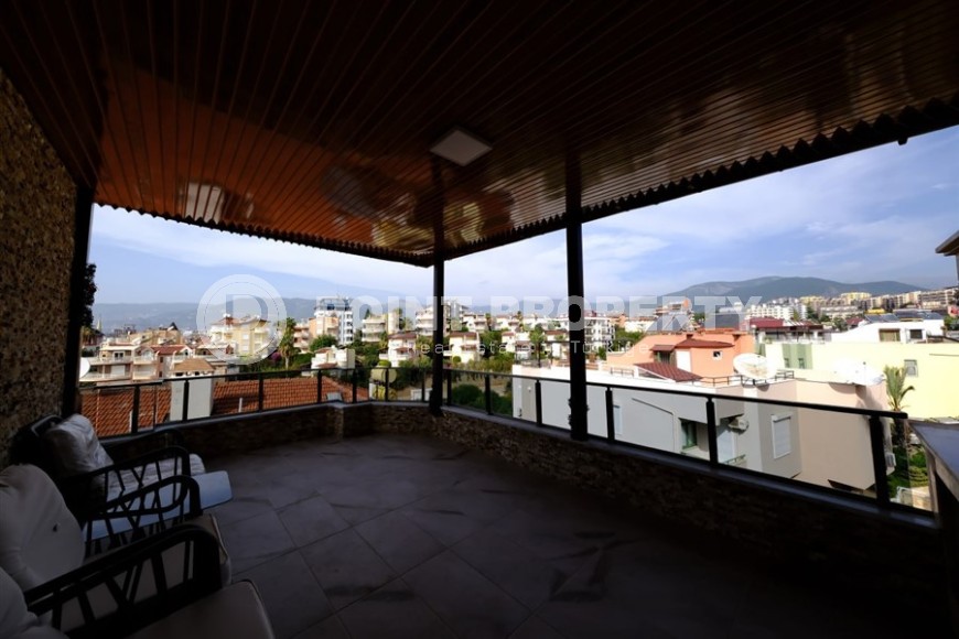 3-storey twin villa 450 meters from the sea, in a prestigious, picturesque area of Alanya - Kestel-id-6709-photo-20