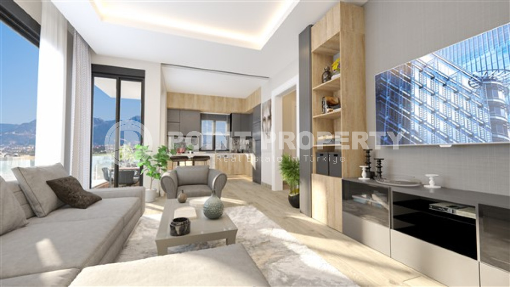 Apartments in a complex at the final stage of construction in the elite area of Kargicak-id-1525-photo-22