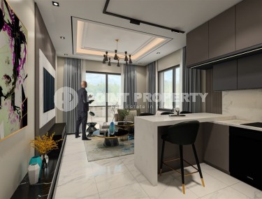 Новый инвестиционный проект в перспективном районе Аланьи - Паяллар - небольшая, комфортабельная бутик резиденция в 1900 метрах от моря-id-6711-фото-3