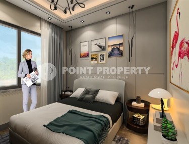 Новый инвестиционный проект в перспективном районе Аланьи - Паяллар - небольшая, комфортабельная бутик резиденция в 1900 метрах от моря-id-6711-фото-4