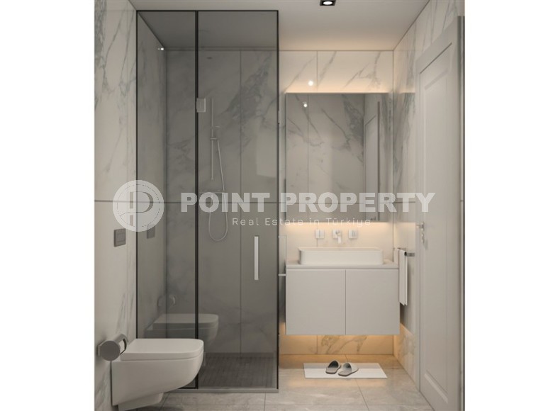 Новый инвестиционный проект в перспективном районе Аланьи - Паяллар - небольшая, комфортабельная бутик резиденция в 1900 метрах от моря-id-6711-фото-6