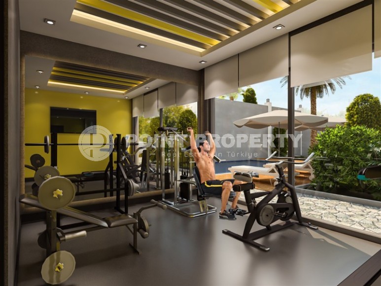 Новый инвестиционный проект в перспективном районе Аланьи - Паяллар - небольшая, комфортабельная бутик резиденция в 1900 метрах от моря-id-6711-фото-7