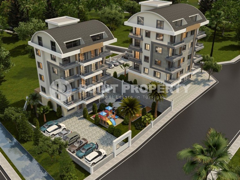 Новый инвестиционный проект в перспективном районе Аланьи - Паяллар - небольшая, комфортабельная бутик резиденция в 1900 метрах от моря-id-6711-фото-10