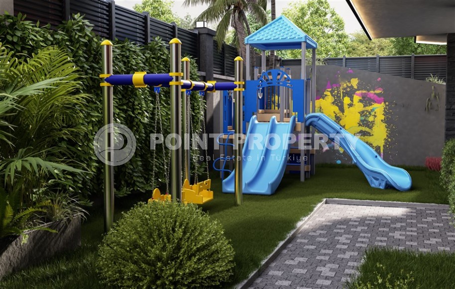 Apartments in a residential complex under construction 600 meters from the sea, a short walk from the center of Mahmutlar-id-6714-photo-5