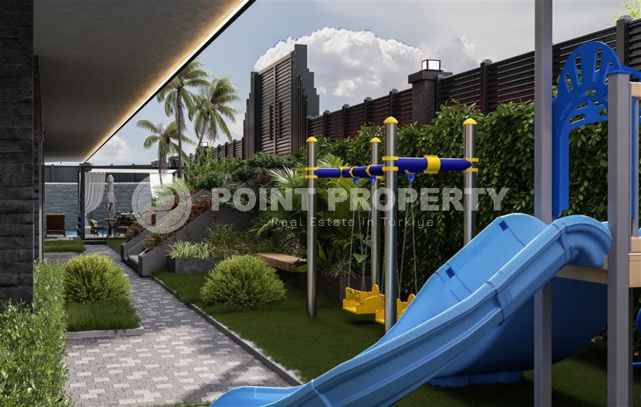 Apartments in a residential complex under construction 600 meters from the sea, a short walk from the center of Mahmutlar-id-6714-photo-6