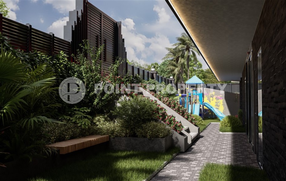 Apartments in a residential complex under construction 600 meters from the sea, a short walk from the center of Mahmutlar-id-6714-photo-7