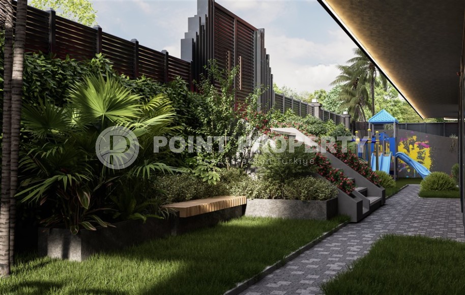 Apartments in a residential complex under construction 600 meters from the sea, a short walk from the center of Mahmutlar-id-6714-photo-8