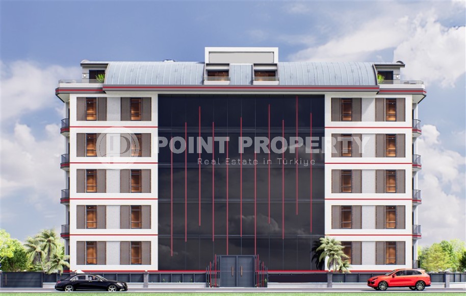 Apartments in a residential complex under construction 600 meters from the sea, a short walk from the center of Mahmutlar-id-6714-photo-14