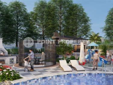 Новые квартиры в строящемся жилом комплексе, в 1500 метрах от моря, в зеленом, экологически чистом районе Аланьи - Демирташ-id-6715-фото-2