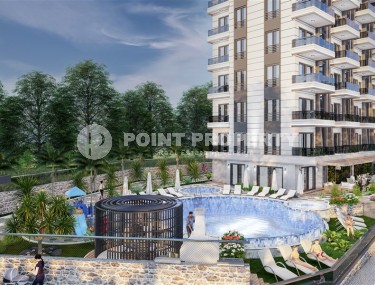 Новые квартиры в строящемся жилом комплексе, в 1500 метрах от моря, в зеленом, экологически чистом районе Аланьи - Демирташ-id-6715-фото-5