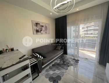 Компактная квартира 1+1, на площади 40 м2, в жилом комплексе 2022 года постройки, в живописном, ухоженном районе Аланьи - Нижняя Оба-id-6717-фото-2