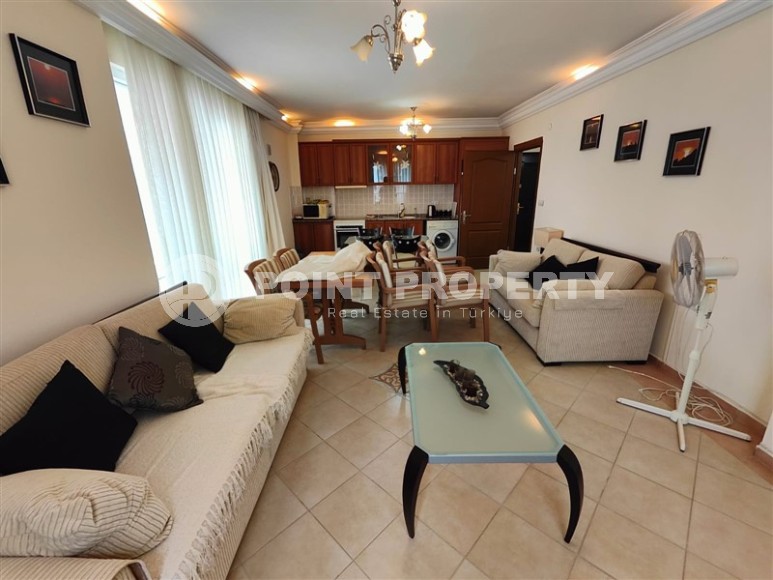 Apartments 2+1, on an area of 110 m2, a short walk from the sea, in the center of the popular area of Alanya - Lower Oba-id-6718-photo-1