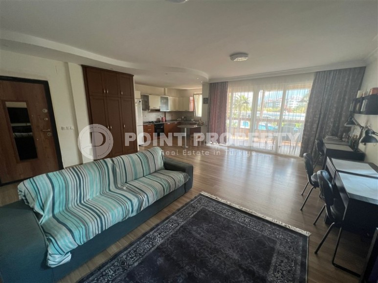 Комфортабельная квартира 2+1, общей площадью 110 м2, на 1-м этаже, в спокойном районе Аланьи - Тосмур-id-6719-фото-2