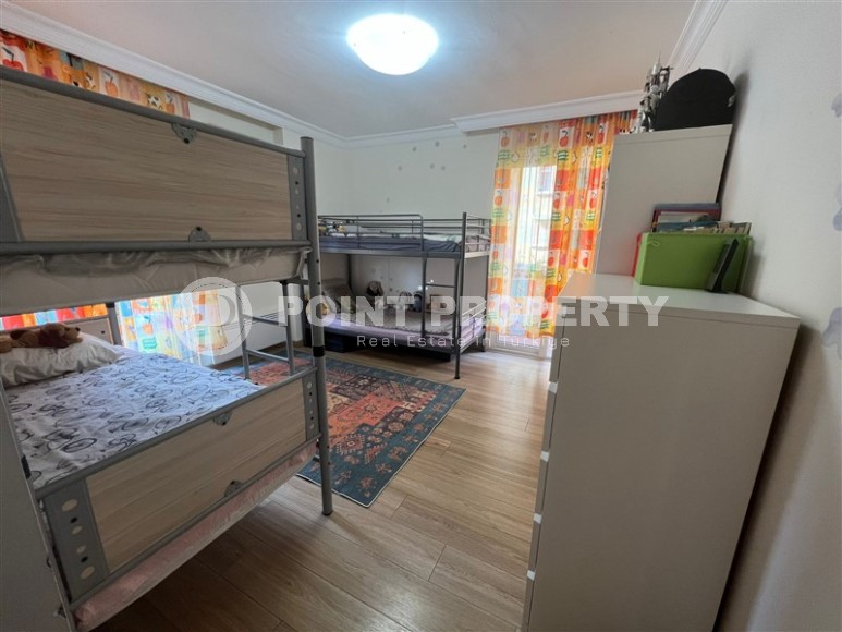 Комфортабельная квартира 2+1, общей площадью 110 м2, на 1-м этаже, в спокойном районе Аланьи - Тосмур-id-6719-фото-6