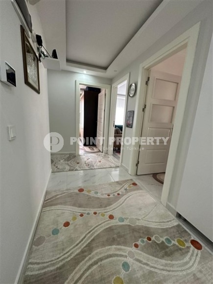 Благоустроенная квартира 2+1 на 3-м этаже, в 650 метрах от пляжа и набережной-id-6722-фото-6