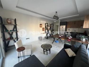 Small apartment with eco-style design, 400 meters from the sea, in the popular area of Alanya - Mahmutlar-id-6724-photo-2