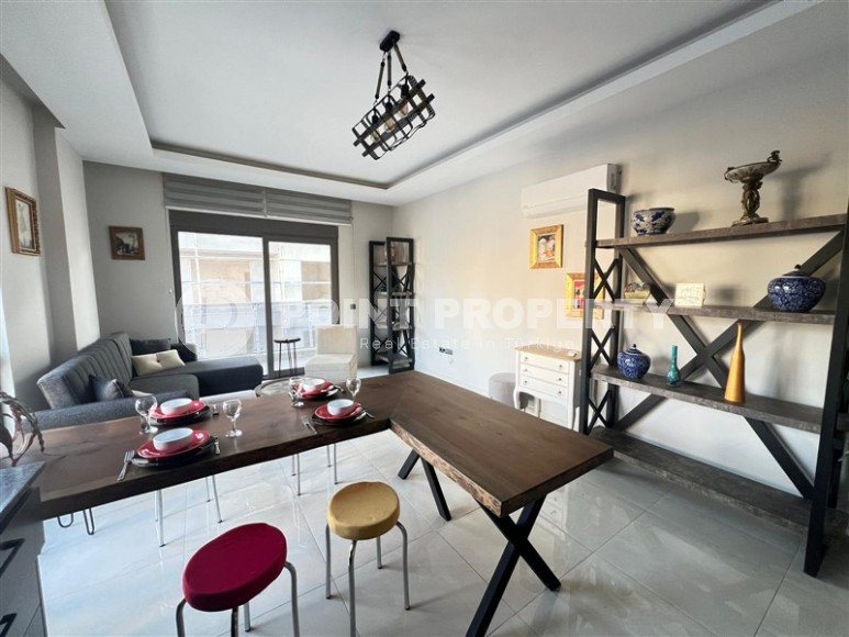 Small apartment with eco-style design, 400 meters from the sea, in the popular area of Alanya - Mahmutlar-id-6724-photo-3
