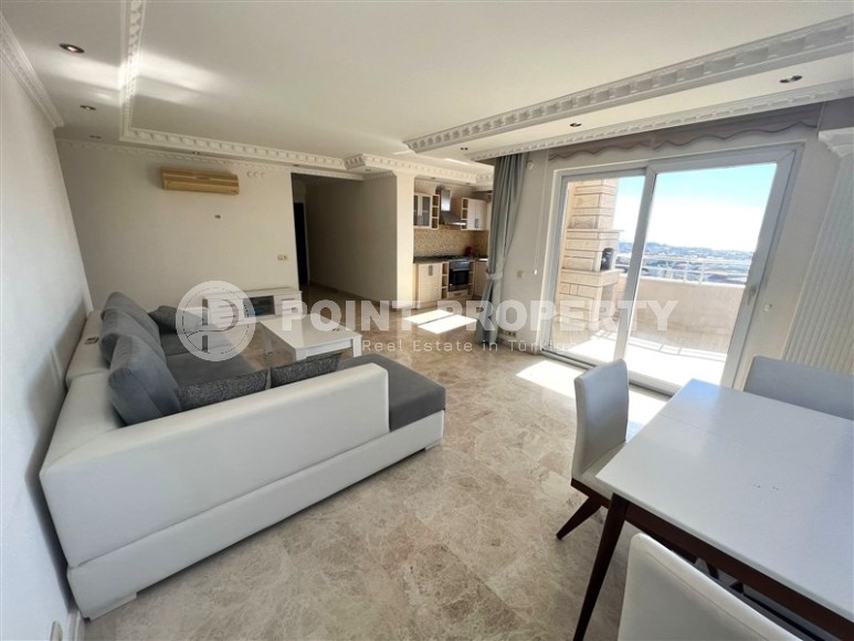 Panoramic apartment with views of the sea and the Taurus Mountains, in a comfortable residential complex, 1200 meters from the sea-id-6729-photo-2