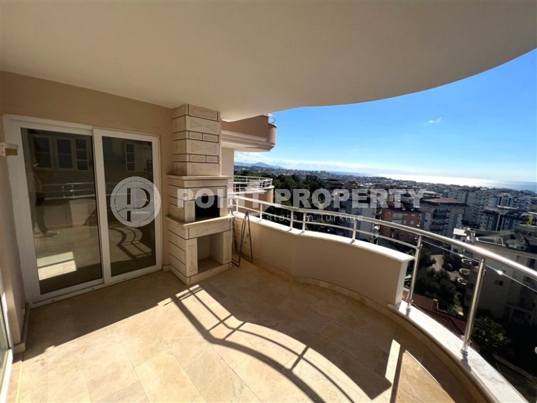 Panoramic apartment with views of the sea and the Taurus Mountains, in a comfortable residential complex, 1200 meters from the sea-id-6729-photo-7