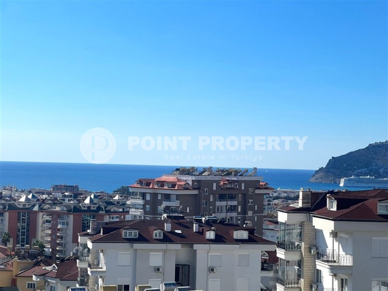 Panoramic apartment with views of the sea and the Taurus Mountains, in a comfortable residential complex, 1200 meters from the sea-id-6729-photo-11
