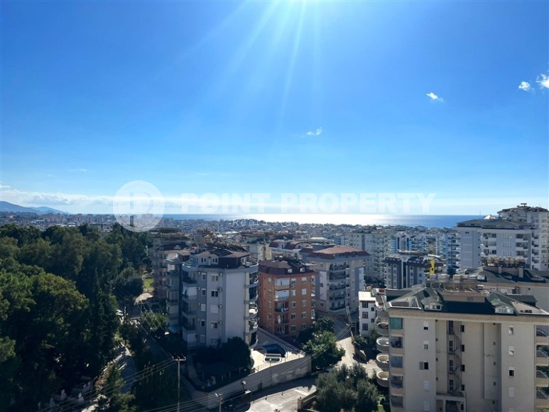 Panoramic apartment with views of the sea and the Taurus Mountains, in a comfortable residential complex, 1200 meters from the sea-id-6729-photo-12