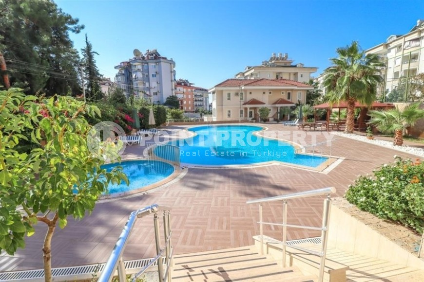 Panoramic apartment with views of the sea and the Taurus Mountains, in a comfortable residential complex, 1200 meters from the sea-id-6729-photo-15