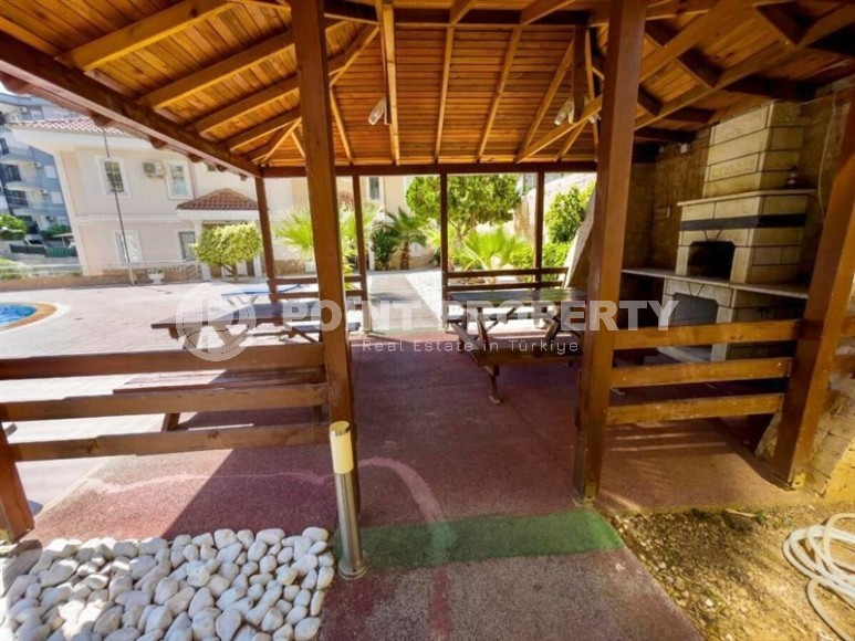 Panoramic apartment with views of the sea and the Taurus Mountains, in a comfortable residential complex, 1200 meters from the sea-id-6729-photo-16