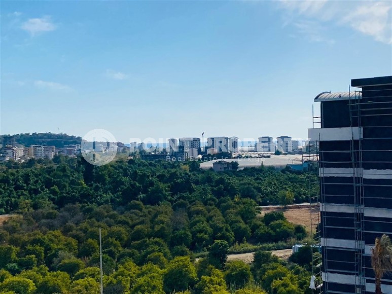 Современная квартира с мебелью и бытовой техникой, в 900 метрах от моря, в живописном районе Аланьи - Демирташ-id-6736-фото-8