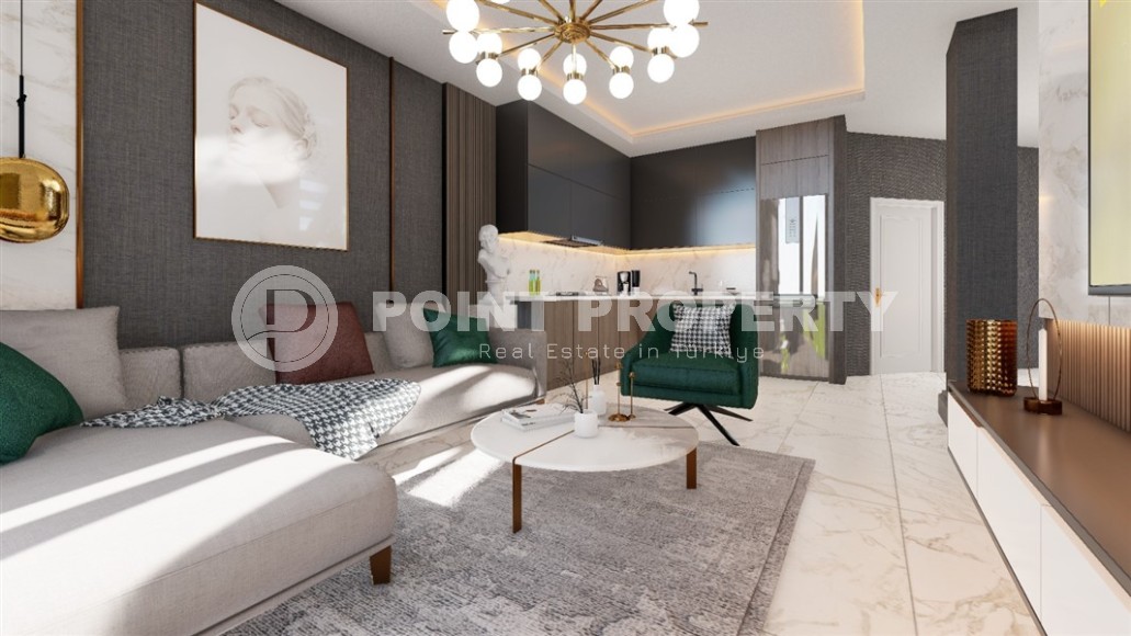 Новая квартира с чистовой отделкой, в жилом комплексе премиум класса, в 400 метрах от моря-id-6737-фото-2