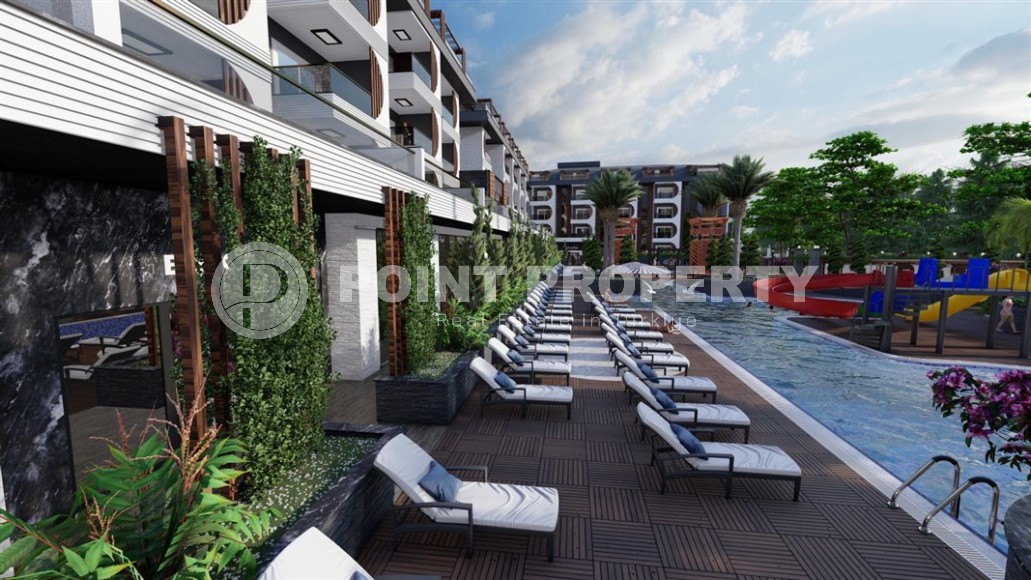 Новая квартира с чистовой отделкой, в жилом комплексе премиум класса, в 400 метрах от моря-id-6737-фото-14