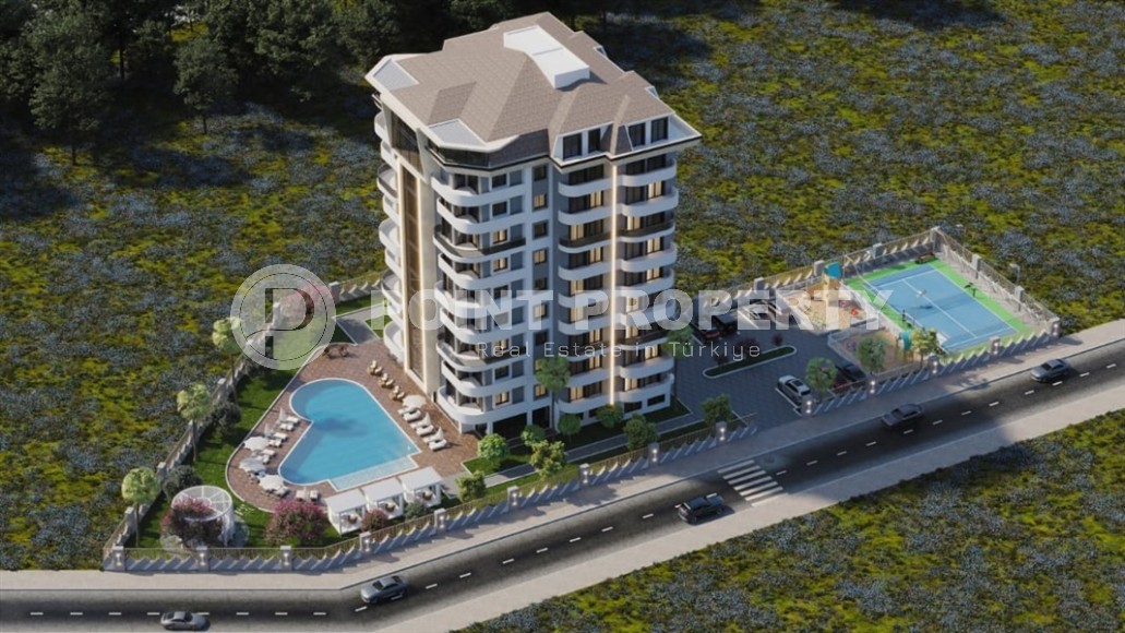 Небольшая квартира в жилом комплексе на завершающем этапе строительства, в живописном, экологически чистом районе Аланьи - Авсаллар-id-6739-фото-4