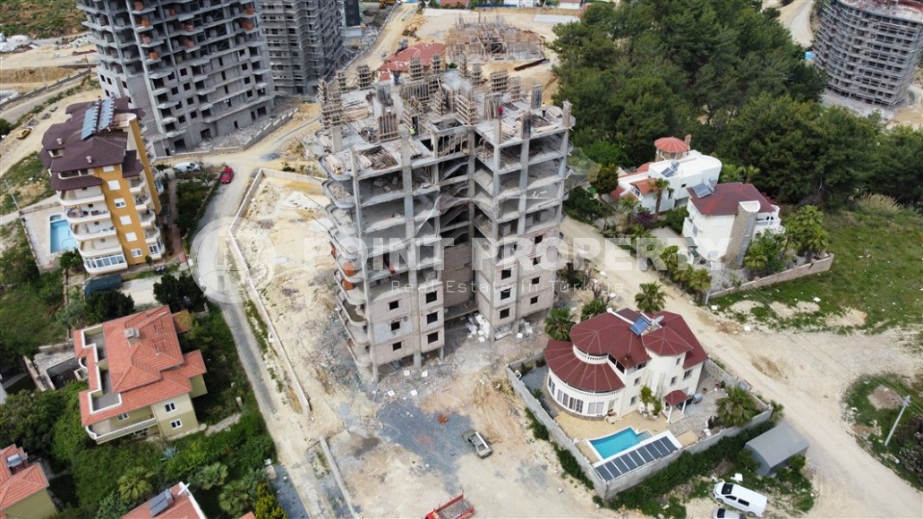 Небольшая квартира в жилом комплексе на завершающем этапе строительства, в живописном, экологически чистом районе Аланьи - Авсаллар-id-6739-фото-5